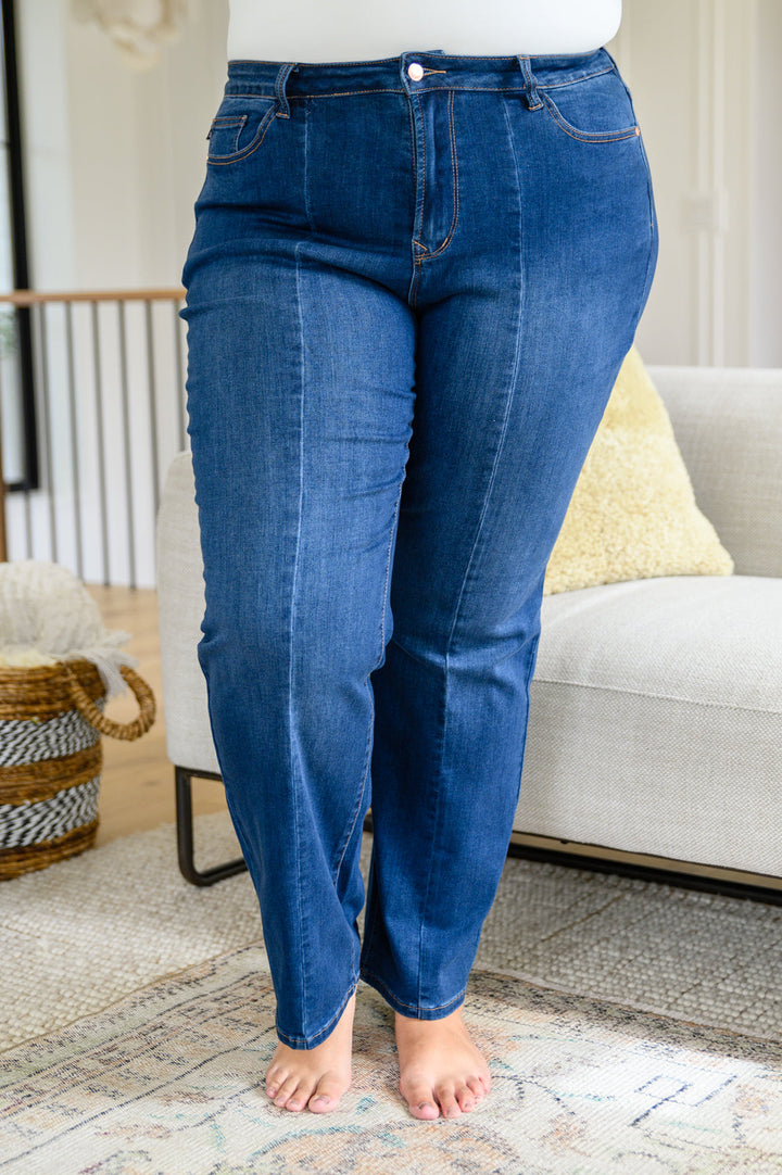 Womens - Daria Front Seam Wide Leg Trouser Jeans
