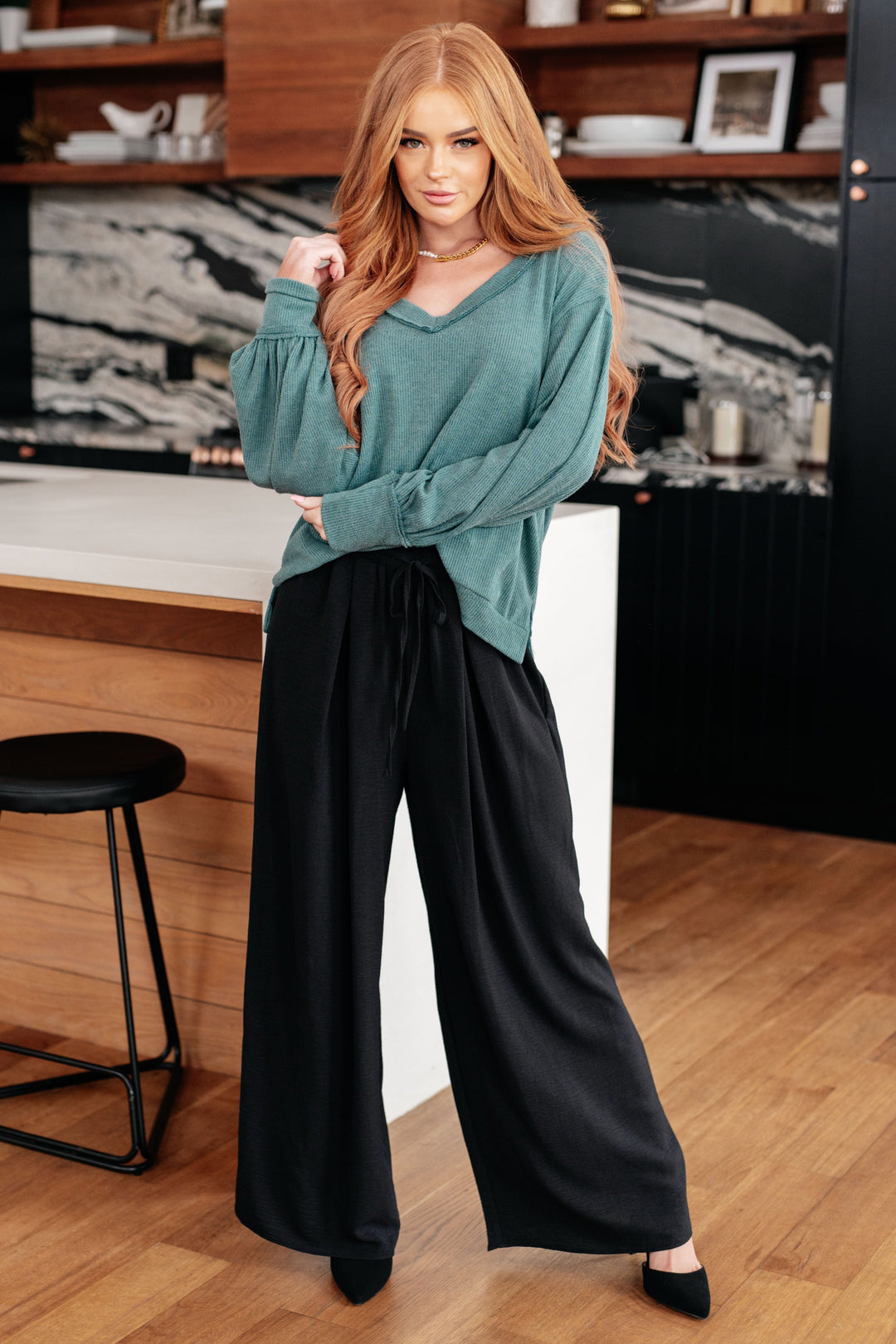 Womens - Send It On Wide Leg Pants