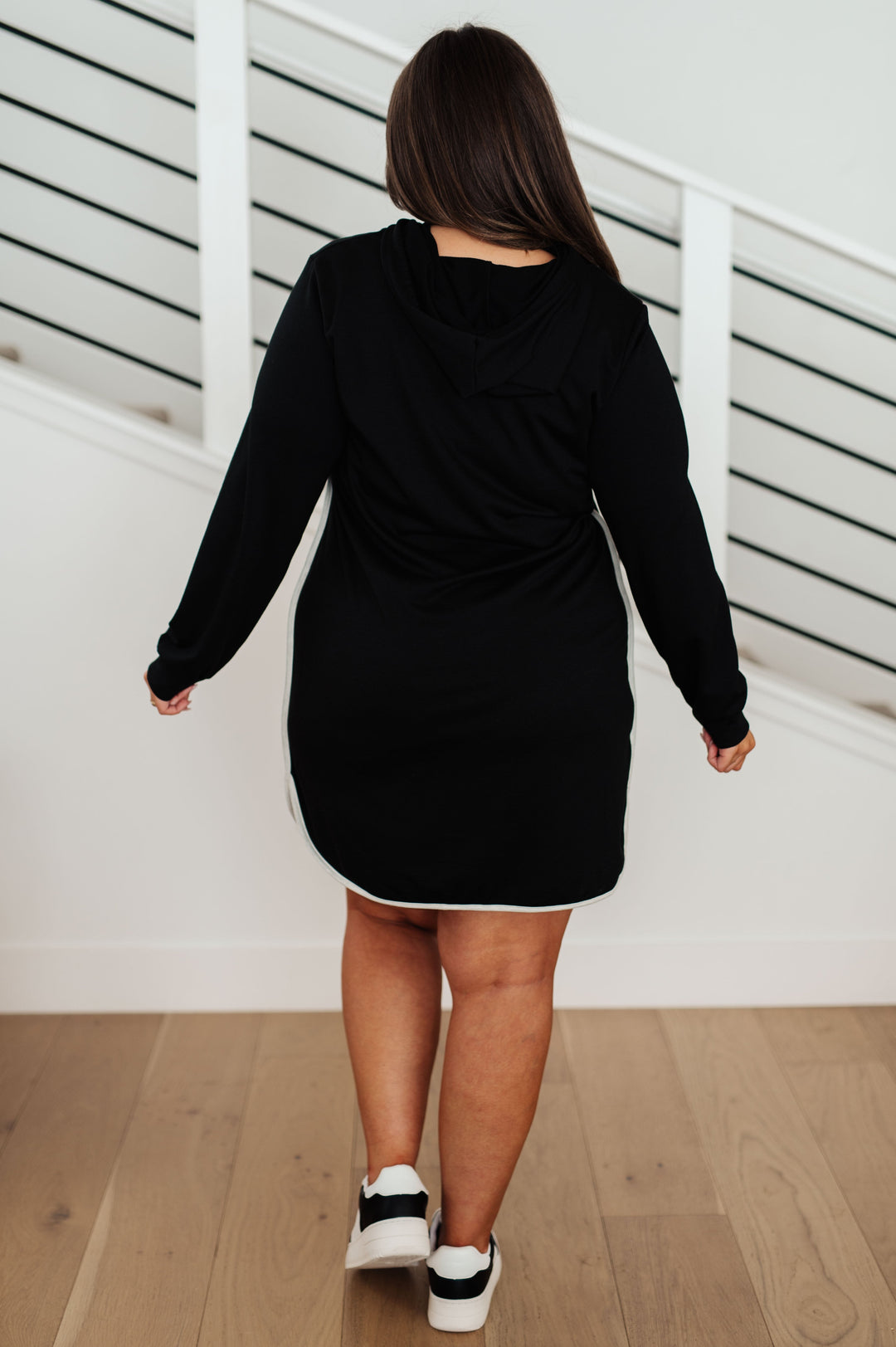 Womens - Draw Me Close Hooded Dress