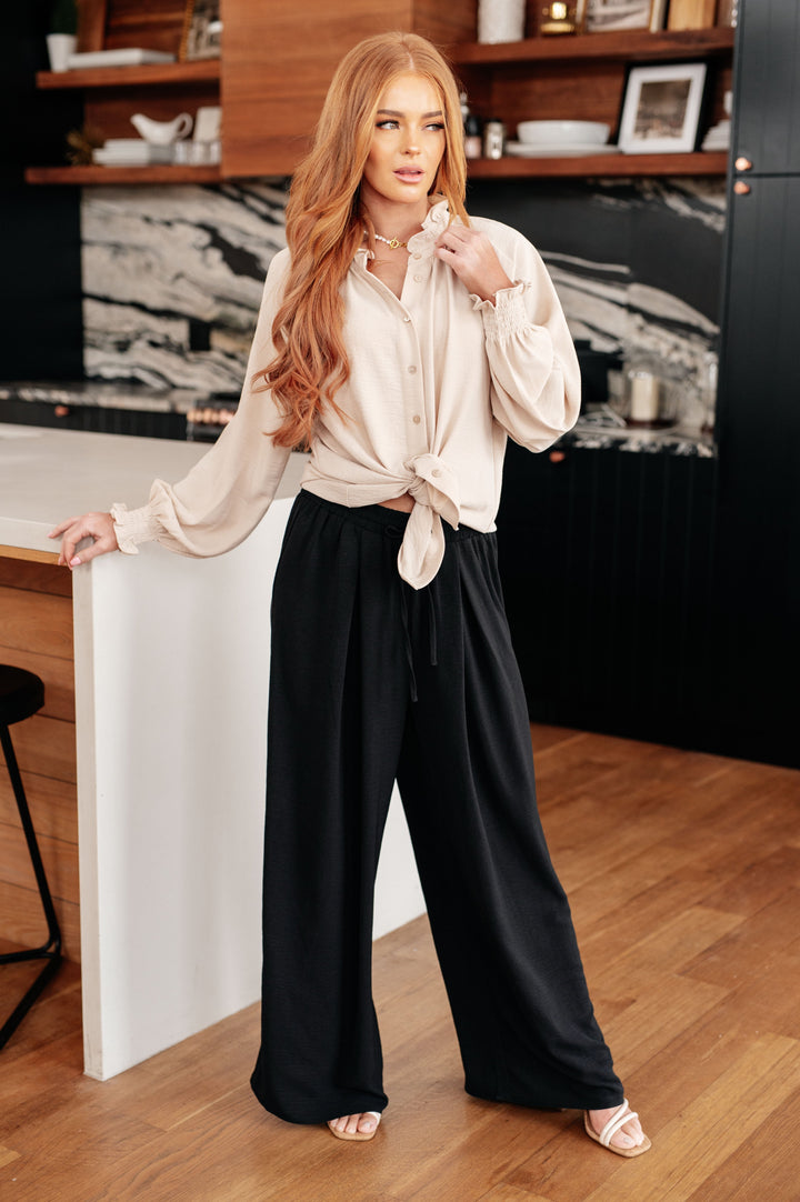 Womens - Send It On Wide Leg Pants