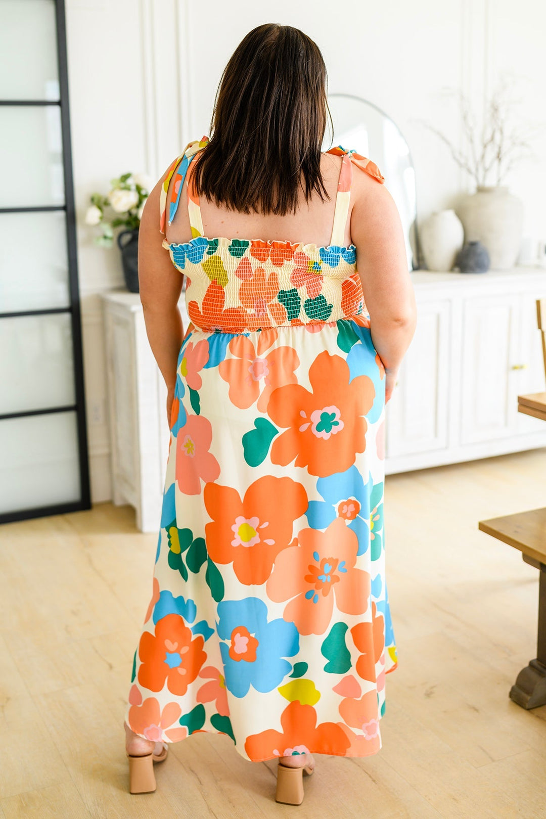 Womens - Forget Me Not Floral Maxi Dress