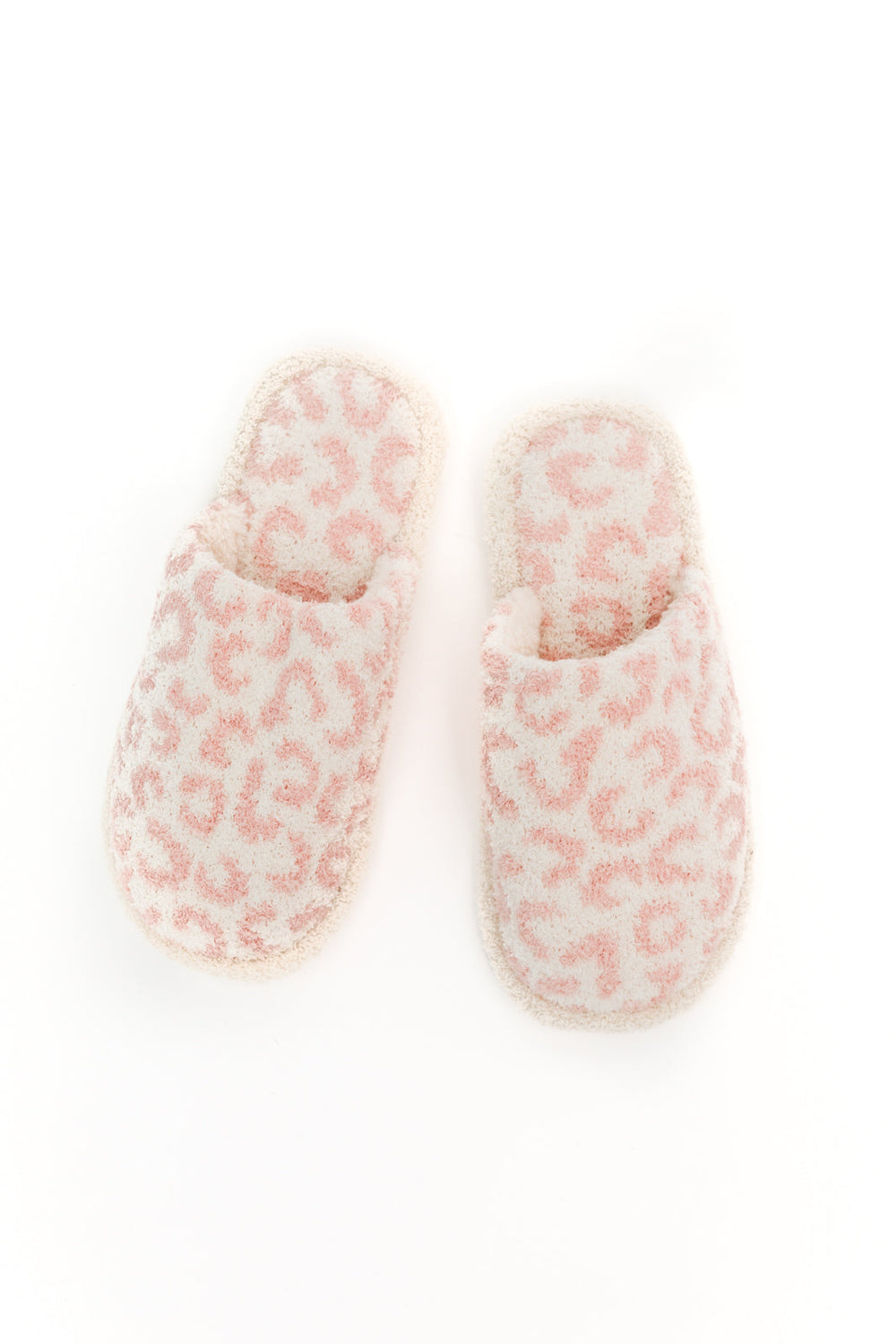 Womens - Fuzziest Feet Animal Print Slippers In Pink