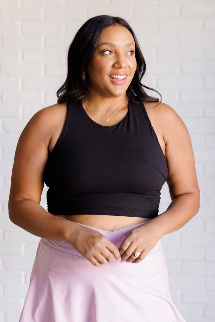 Athleisure - Get Moving Racer Back Crop Tank