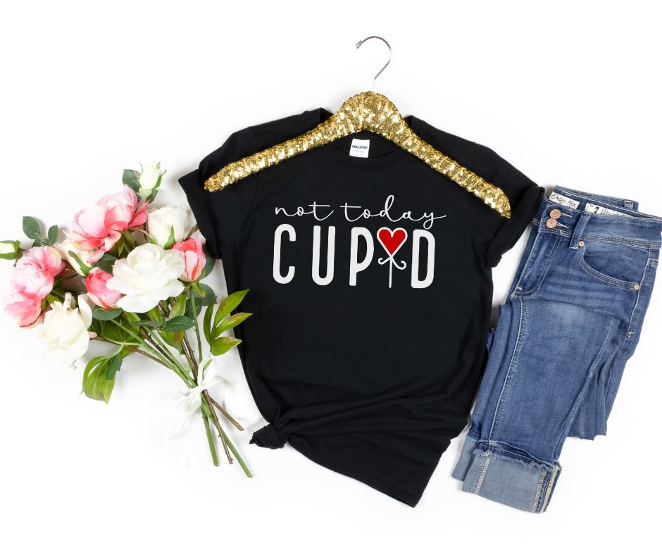 Womens - PREORDER: Not Today Cupid Graphic Tee