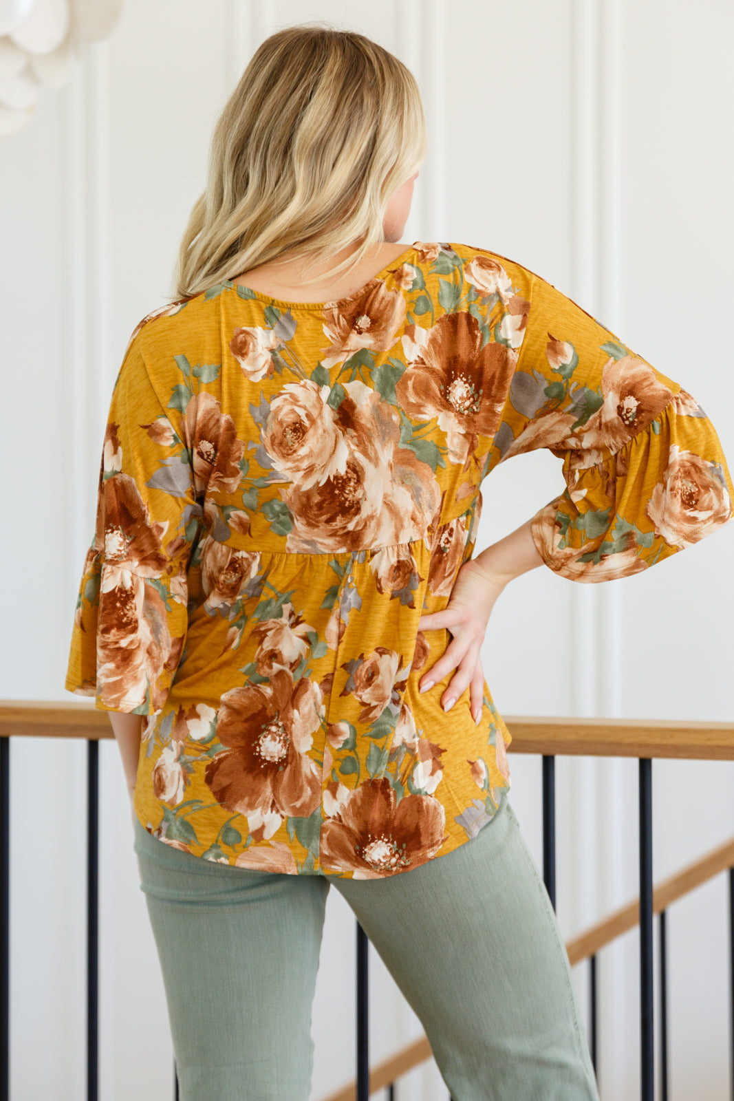 Womens - Go With The Flow V-Neck Top