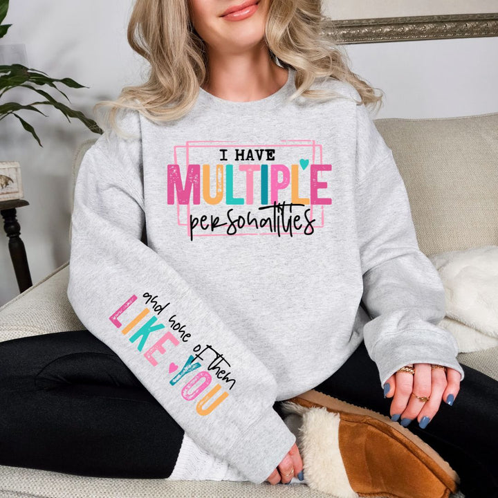 Preorder - Multiple Personalities Sweatshirt In Three Colors