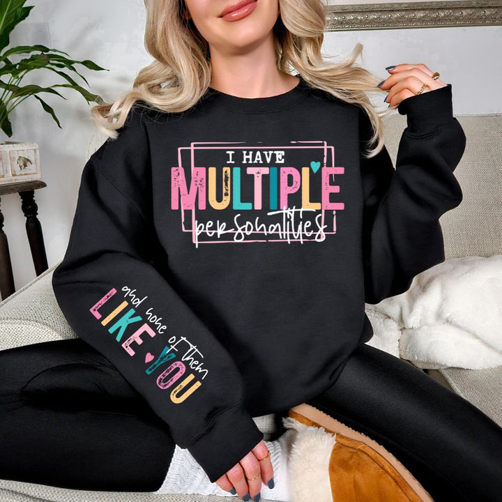 Preorder - Multiple Personalities Sweatshirt In Three Colors