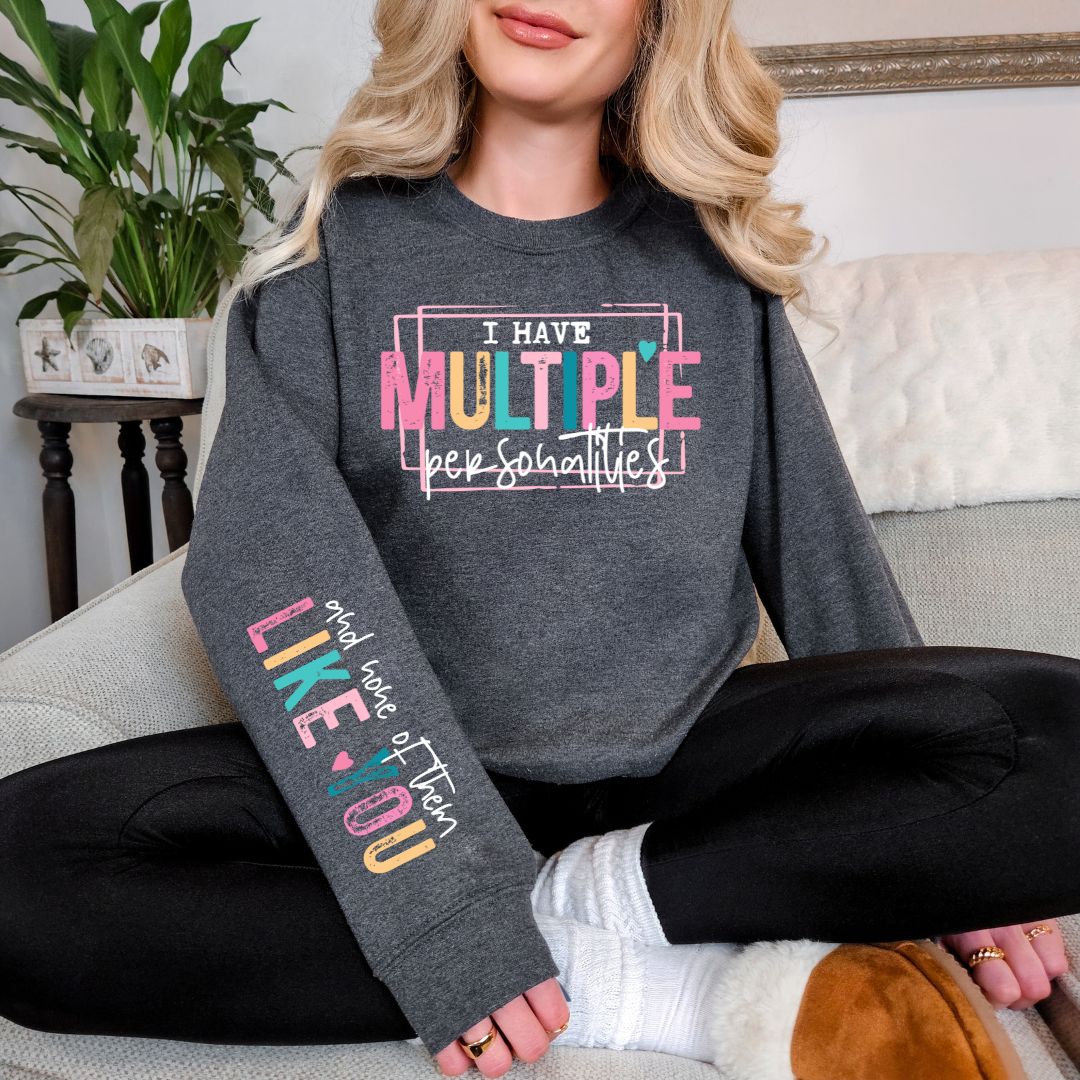 Preorder - Multiple Personalities Sweatshirt In Three Colors