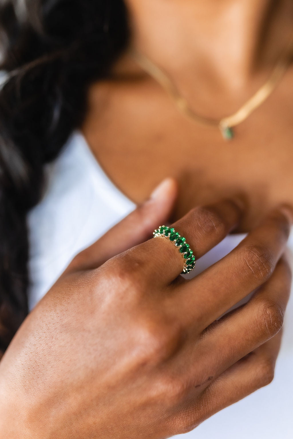 Womens - Green With Envy Ring