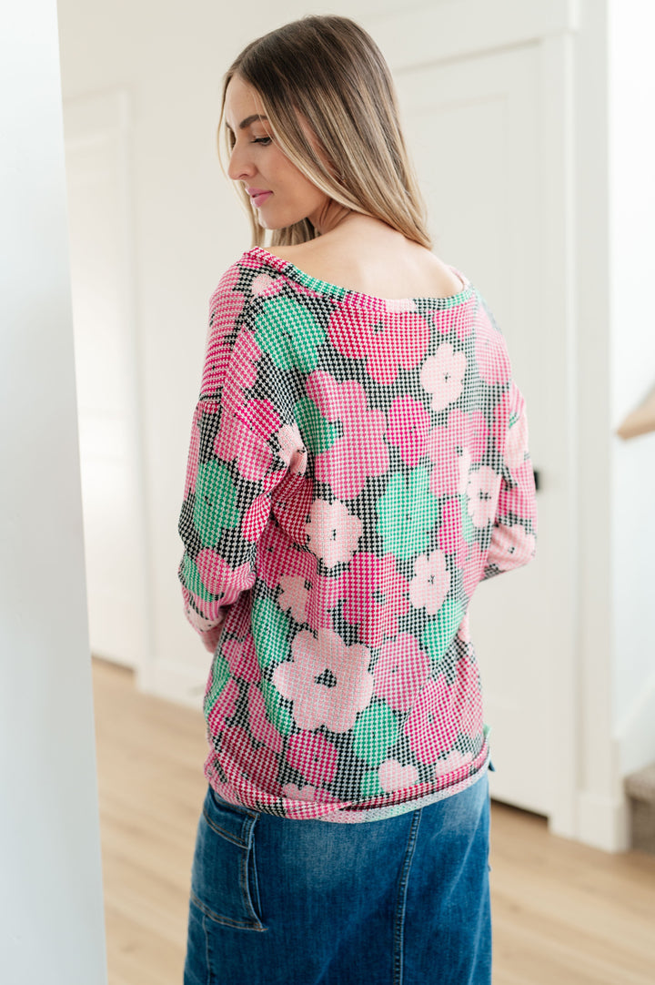 Womens - Group Chat Floral Top