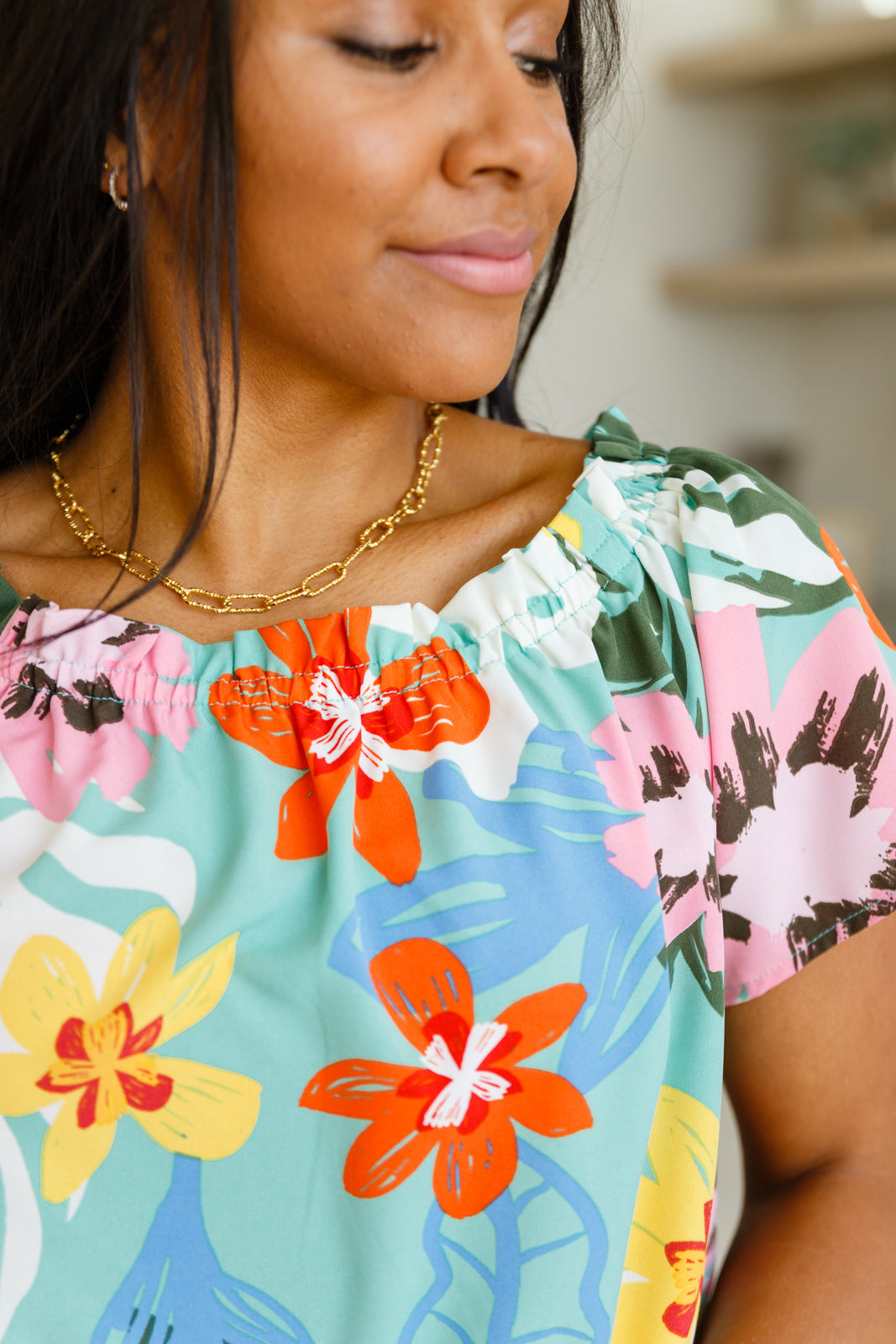 Womens - Hawaii's Finest Floral Top