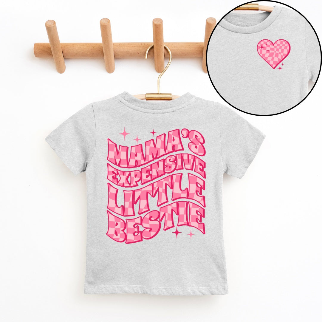 Youth Graphic Tee - Mama's Expensive Little Bestie Youth & Toddler Graphic Tee