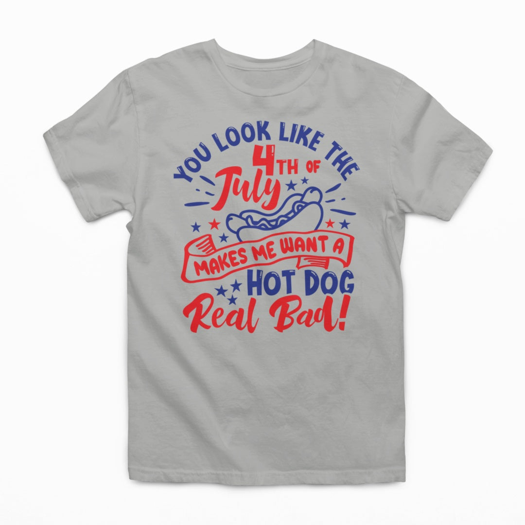 T-shirt - You Look Like The 4th Of July Graphic Tee