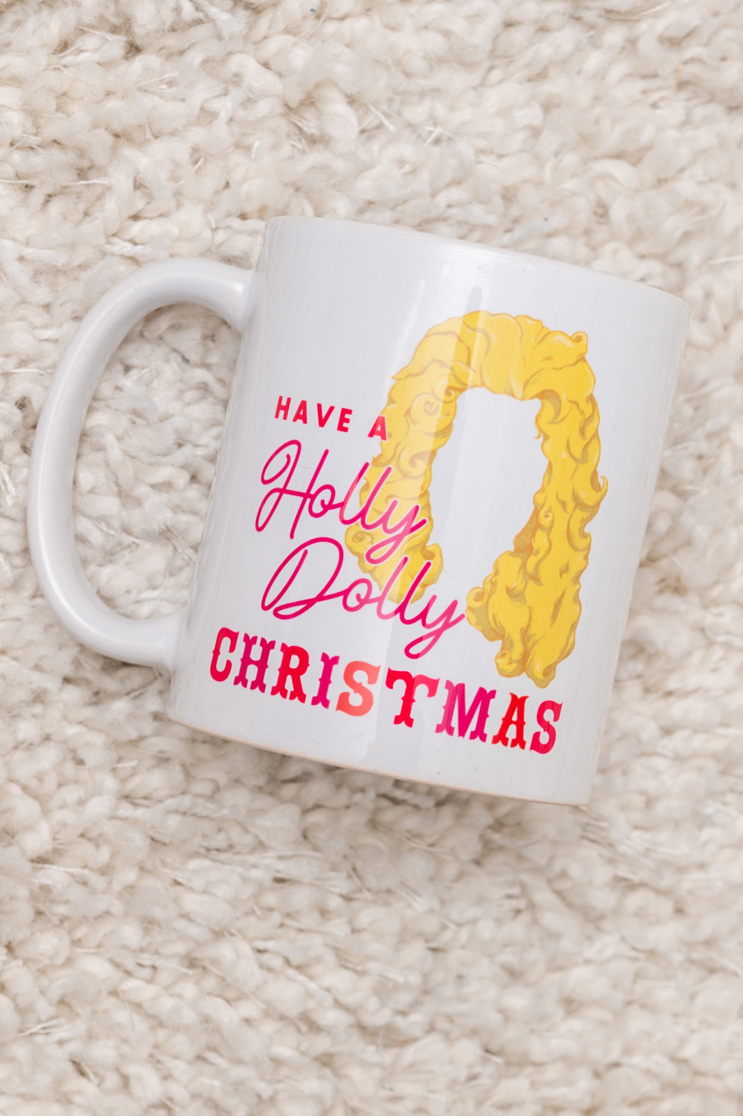Womens - Holly Dolly Christmas Mug