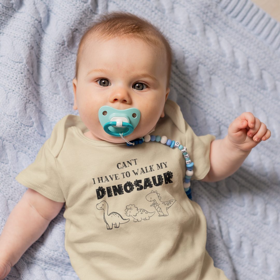 Baby & Toddler Clothing - Can't I Have To Walk My Dinosaur Infant Bodysuit