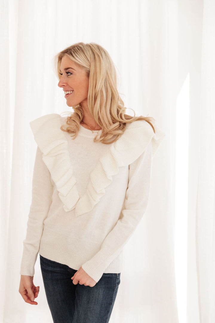 Womens - I Choose You Sweater In Ivory