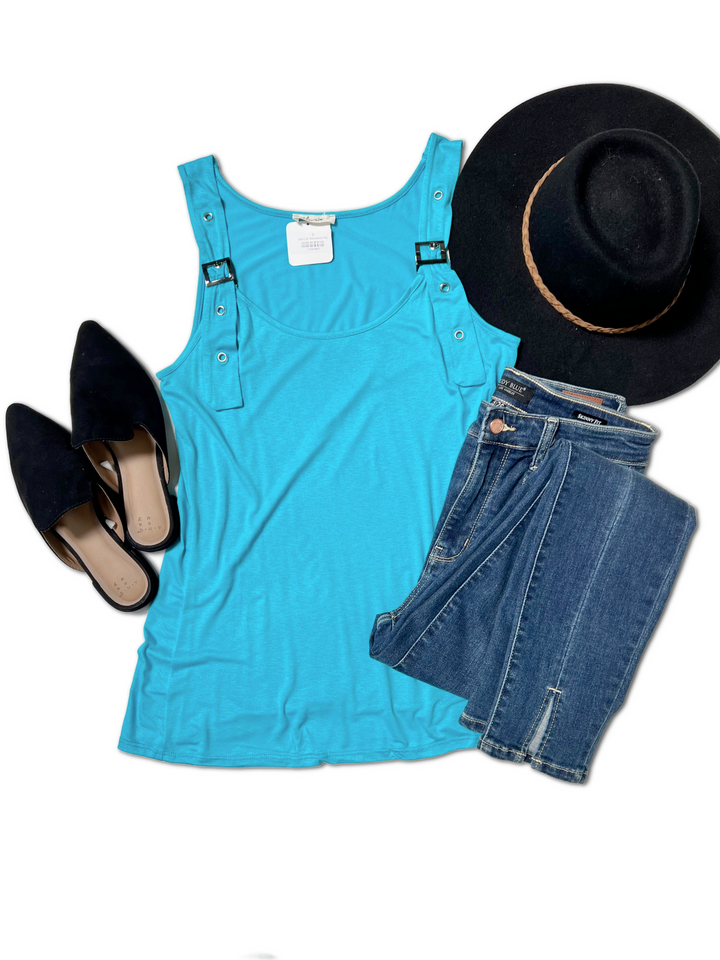 Mint Life Sleeveless Top