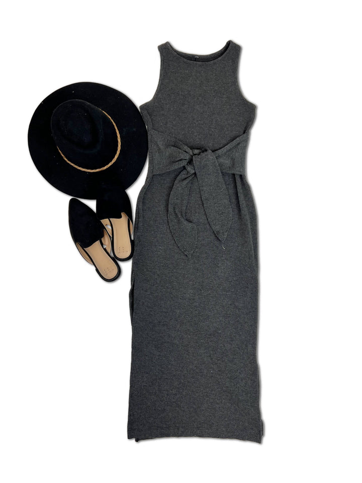 SummerEnd - Embrace Your Beauty - Charcoal Dress