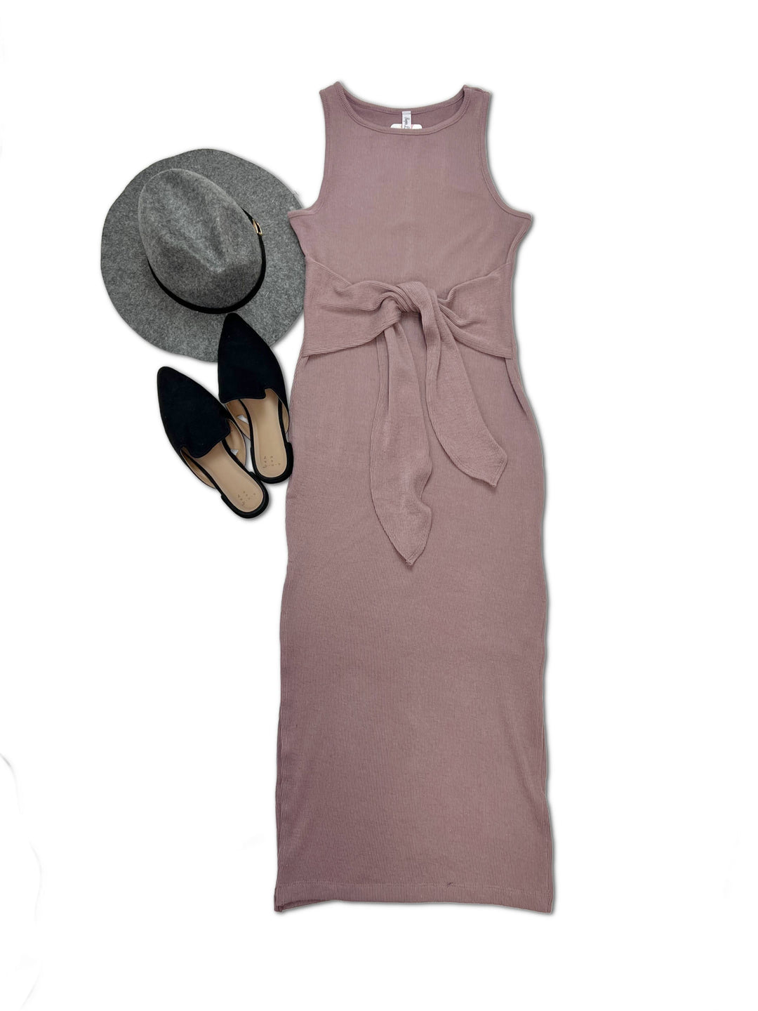 SummerEnd - Embrace Your Beauty - Mauve Dress