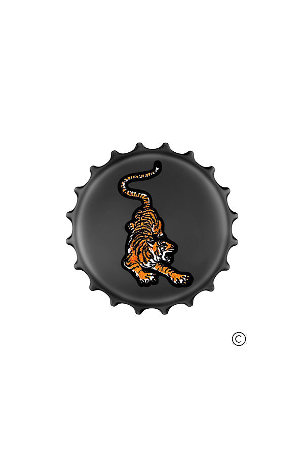 ETA 8/30 - Tiger Bottle Cap Pin