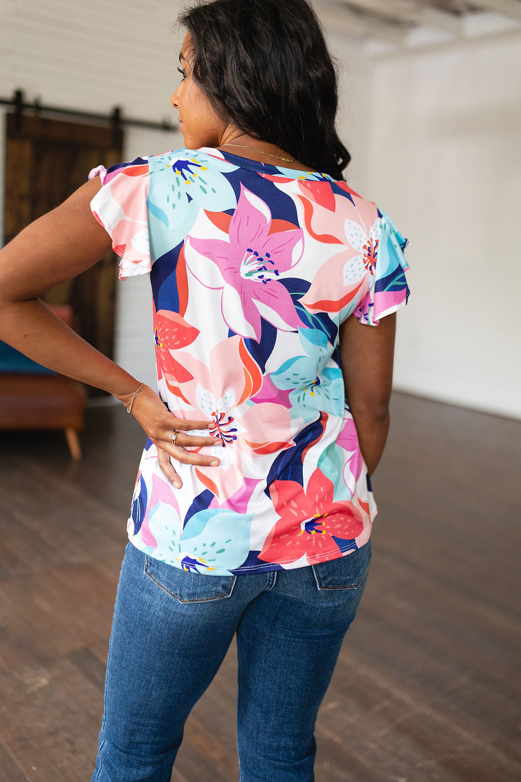 Womens - Impossible To Ignore Floral Blouse