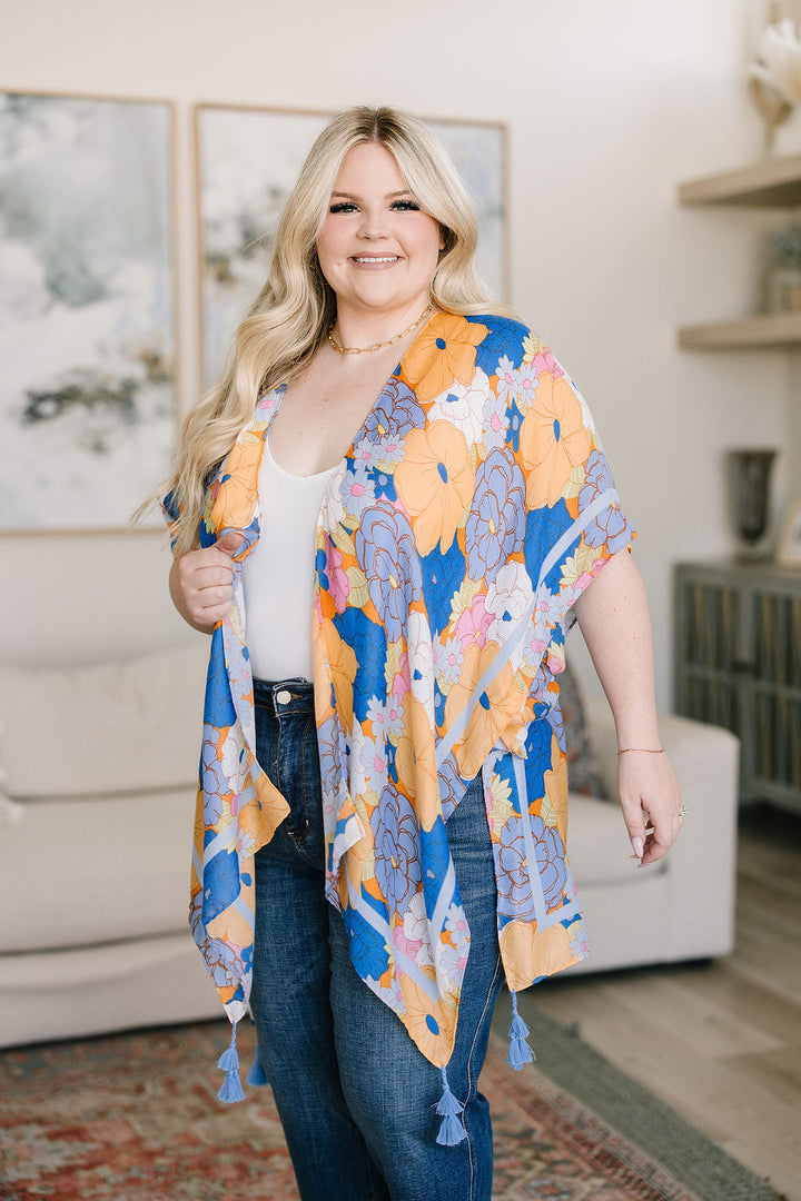 Womens - Island Living Floral Kimono