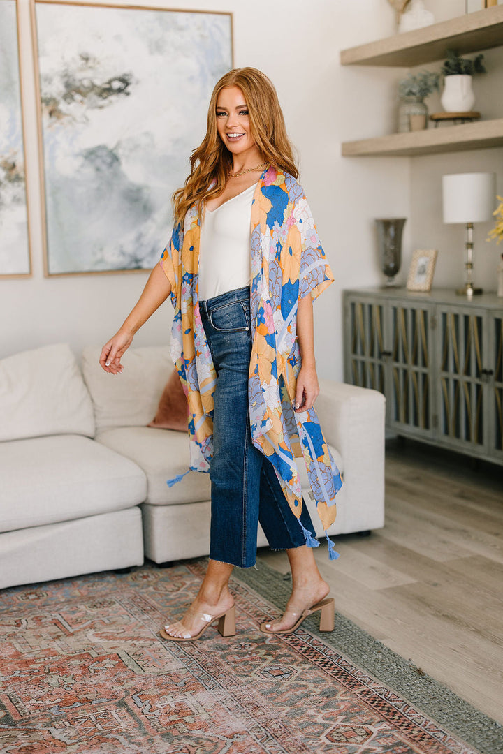 Womens - Island Living Floral Kimono