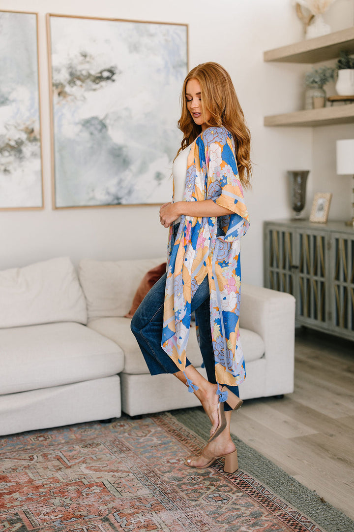 Womens - Island Living Floral Kimono