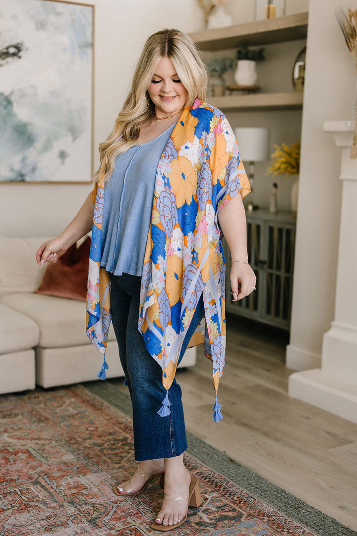 Womens - Island Living Floral Kimono