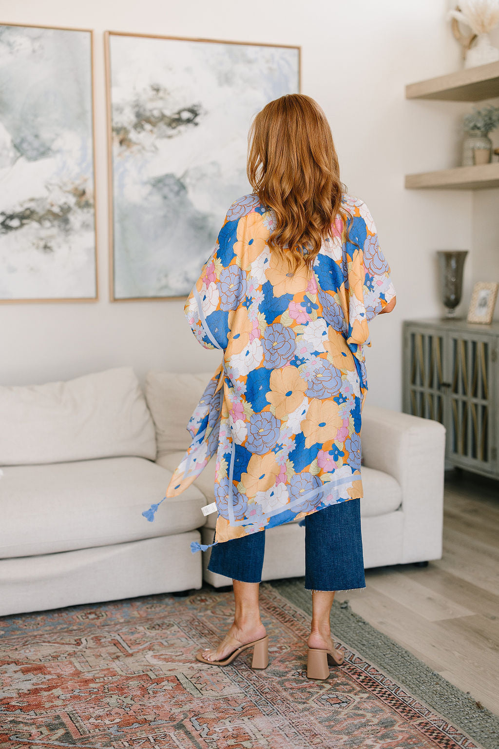 Womens - Island Living Floral Kimono