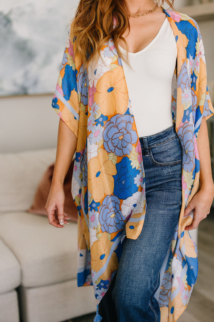 Womens - Island Living Floral Kimono