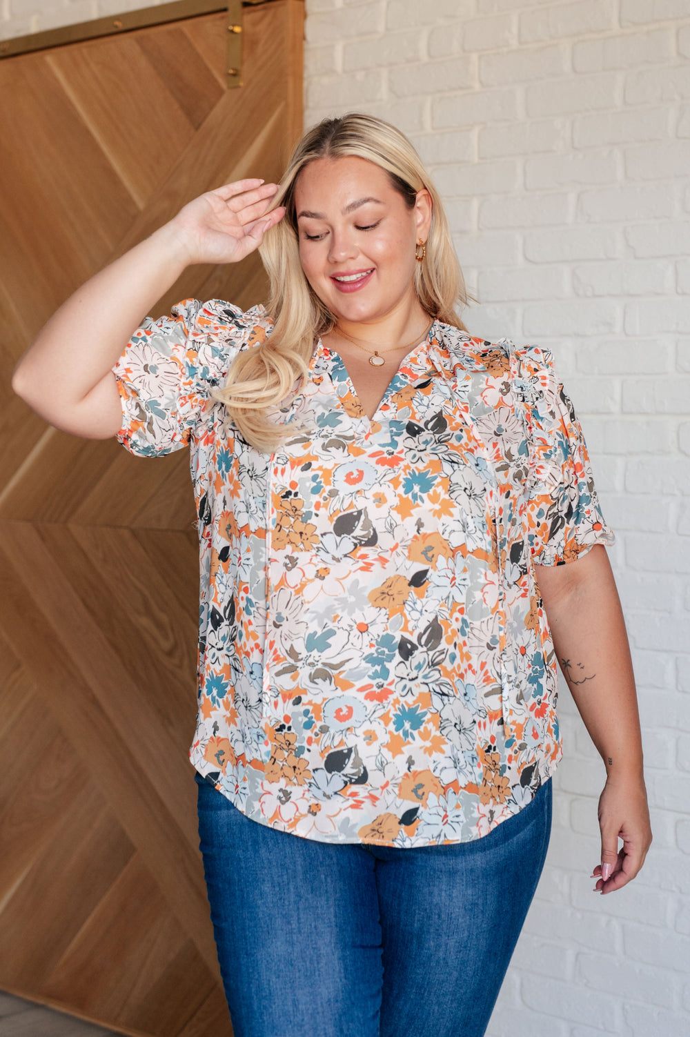 Blouses - It's Intuitive Floral Blouse