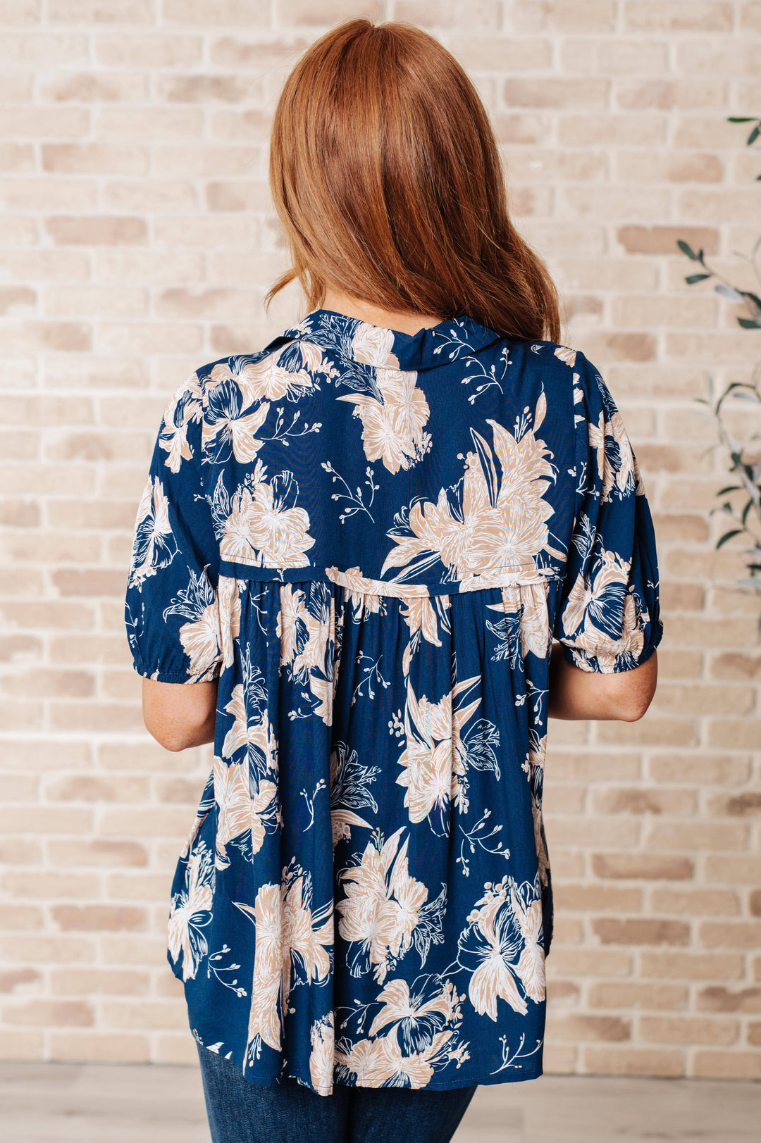 Tops - Just Coasting Floral Blouse