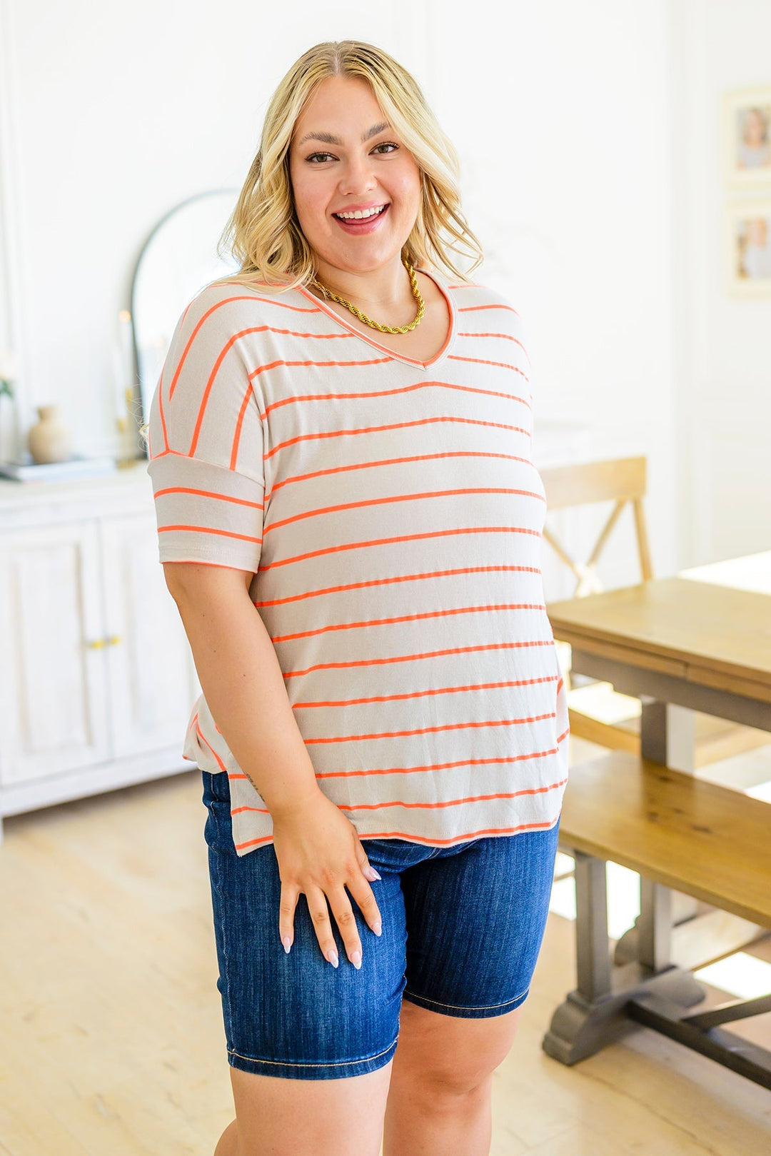 Womens - Little Pick Me Up Striped Top