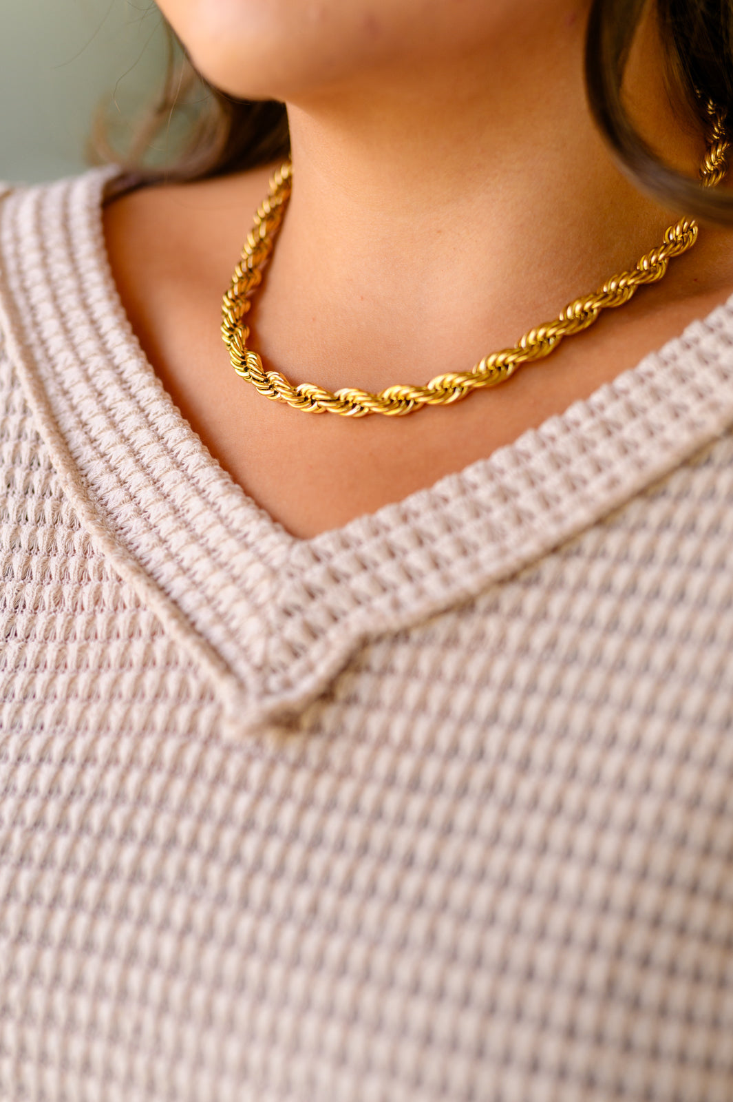 Womens - Midas Touch Classic Rope Chain