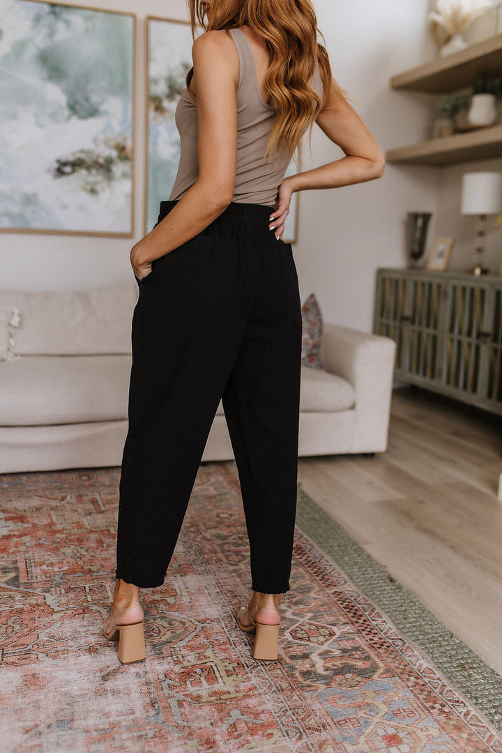 Womens - Love Me Dearly High Waisted Pants In Black