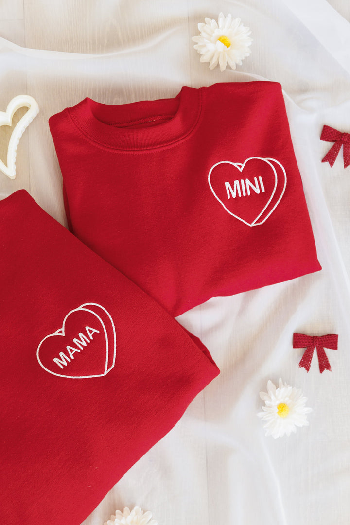 Youth - PREORDER: Matching Mini Embroidered Sweatshirt