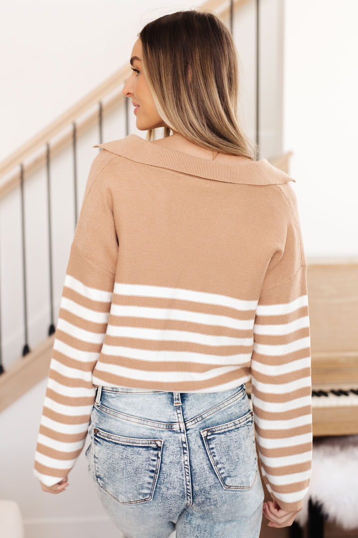 Womens - Memorable Moment Striped Sweater