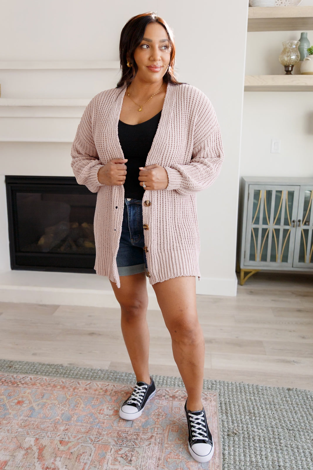 Layers - Mother Knows Best Buttoned Down Cardigan
