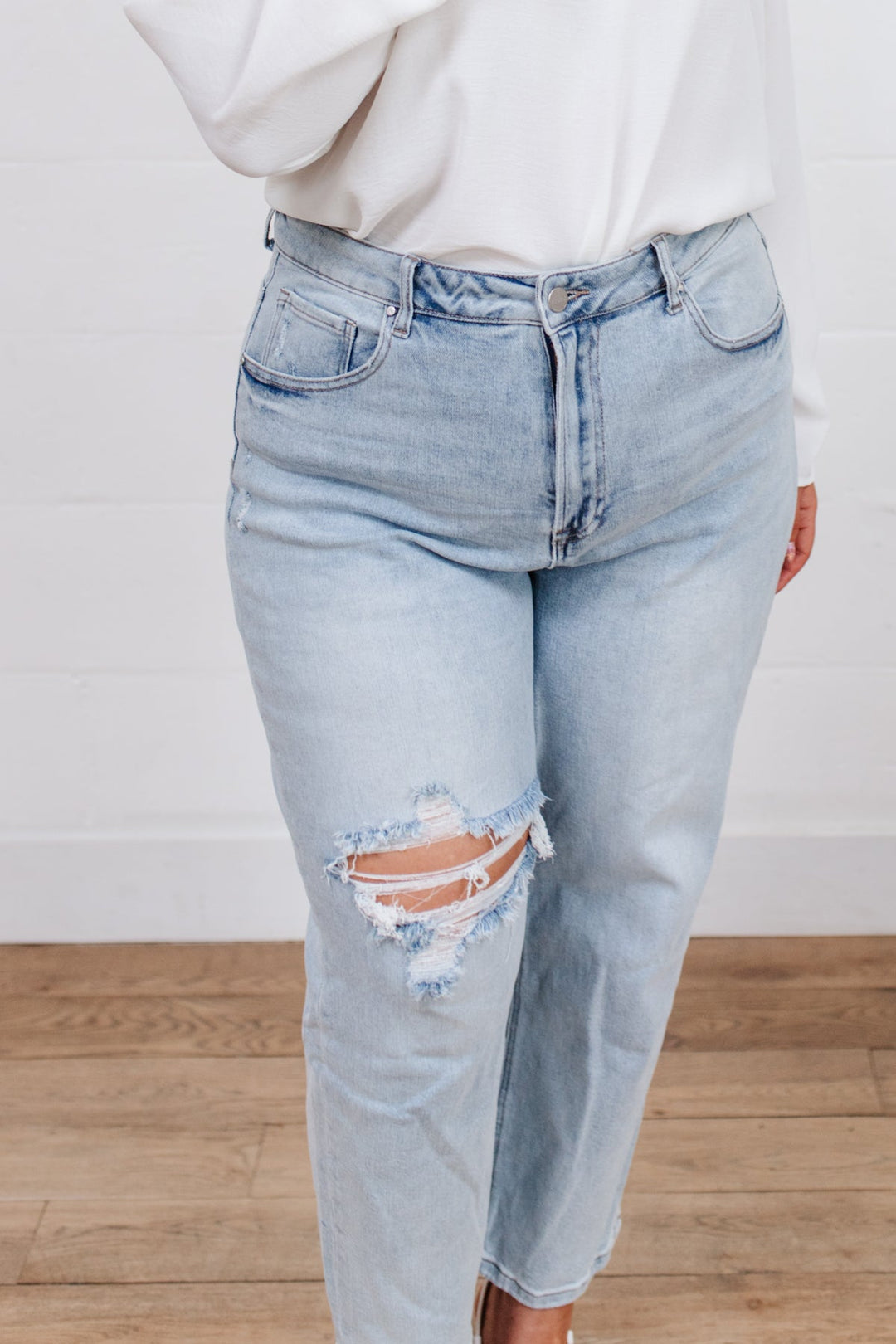 Womens - New Me Distressed Jeans