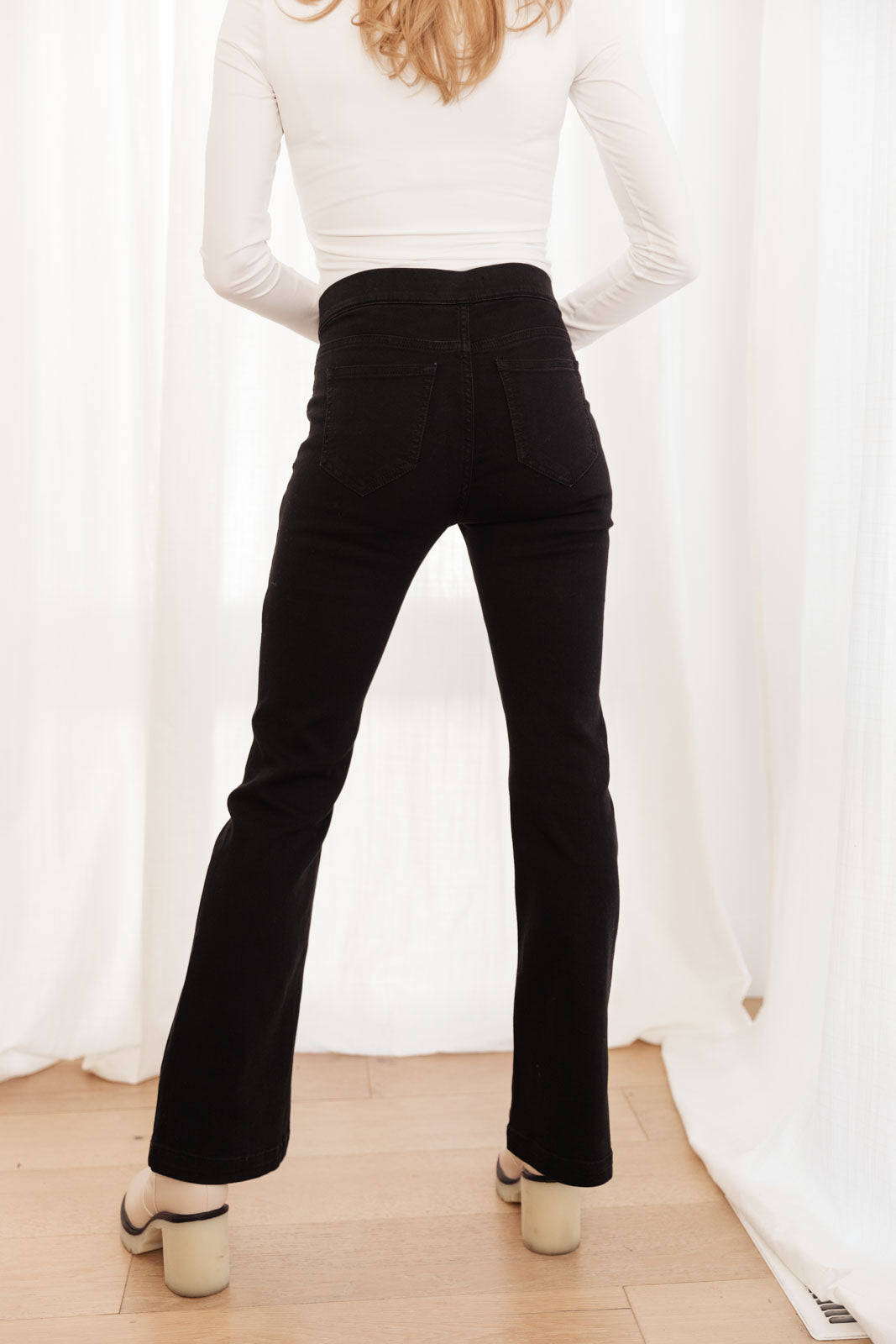 Womens - Next Level Black Flare Jeans