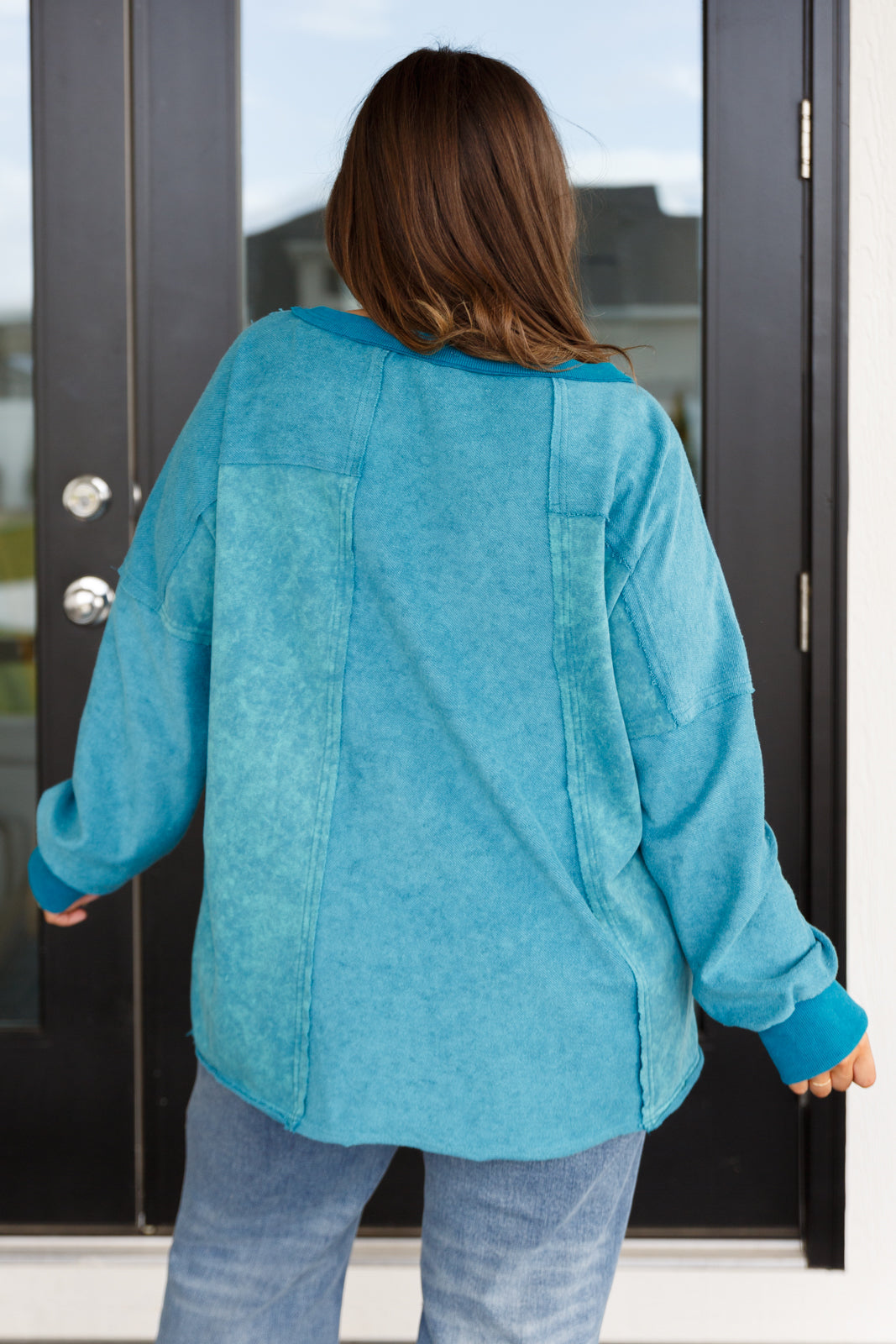 Womens - Ocean's Apart Mineral Wash Pullover