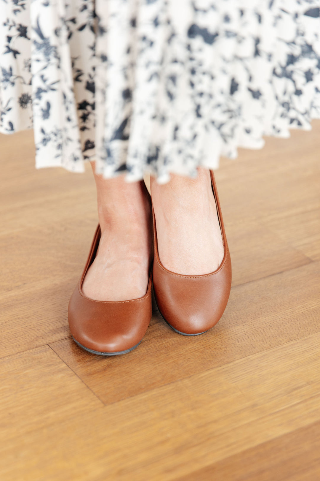 Womens - On Your Toes Ballet Flats In Camel