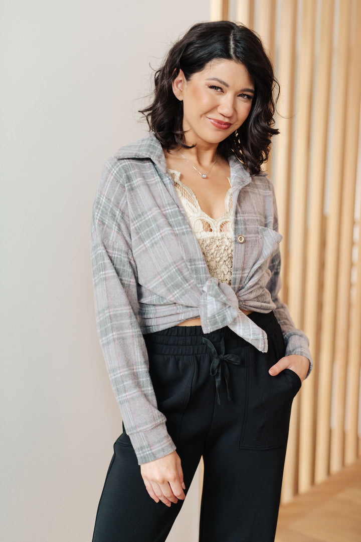 Womens - Out Of The Way Plaid Button Up
