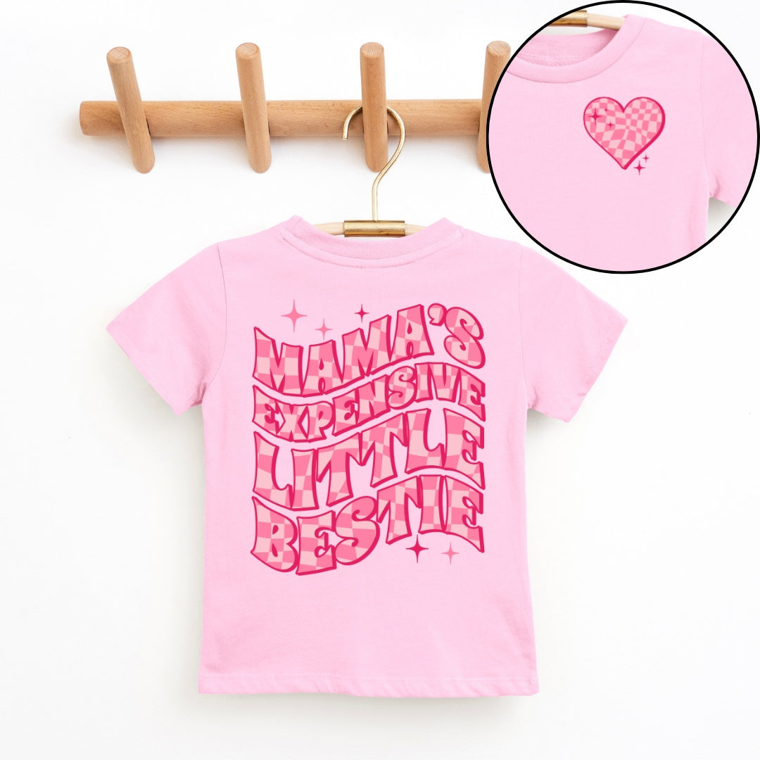 Youth Graphic Tee - Mama's Expensive Little Bestie Youth & Toddler Graphic Tee