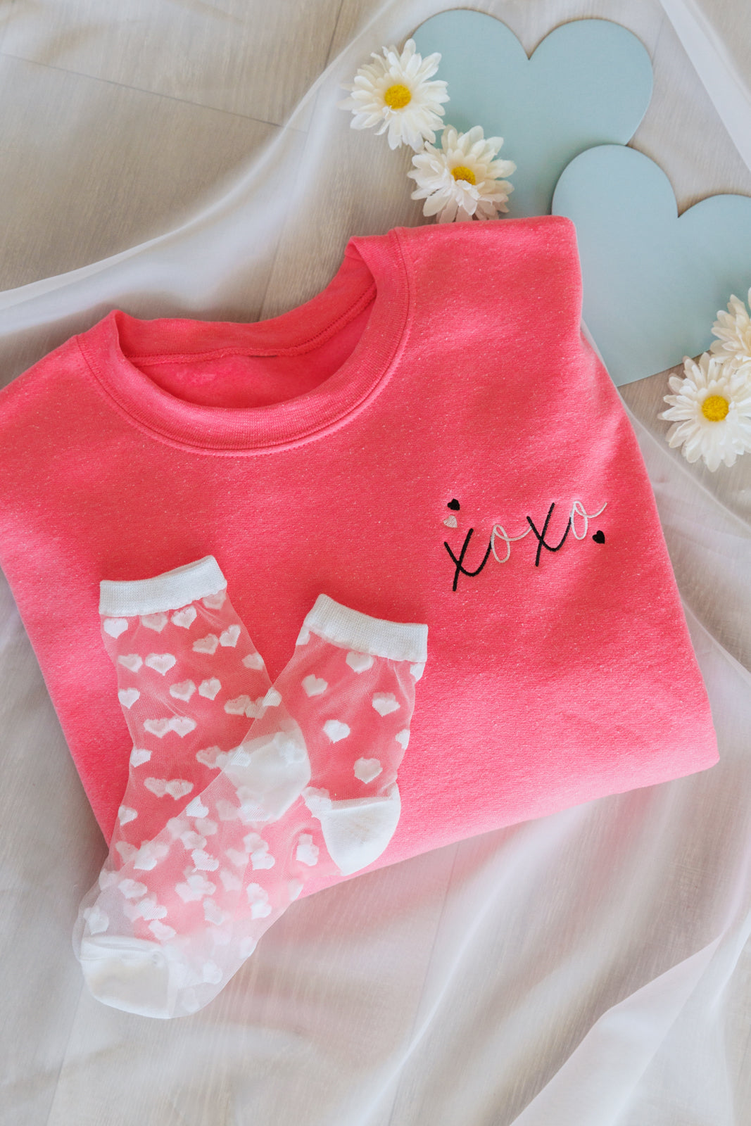 Womens - PREORDER: XOXO Embroidered Sweatshirt