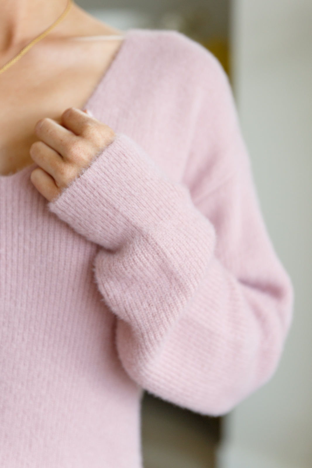 Womens - Plush Feelings V-Neck Sweater