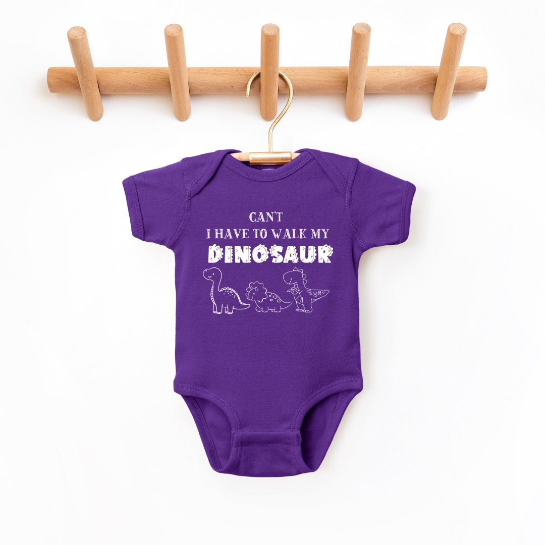 Baby & Toddler Clothing - Can't I Have To Walk My Dinosaur Infant Bodysuit