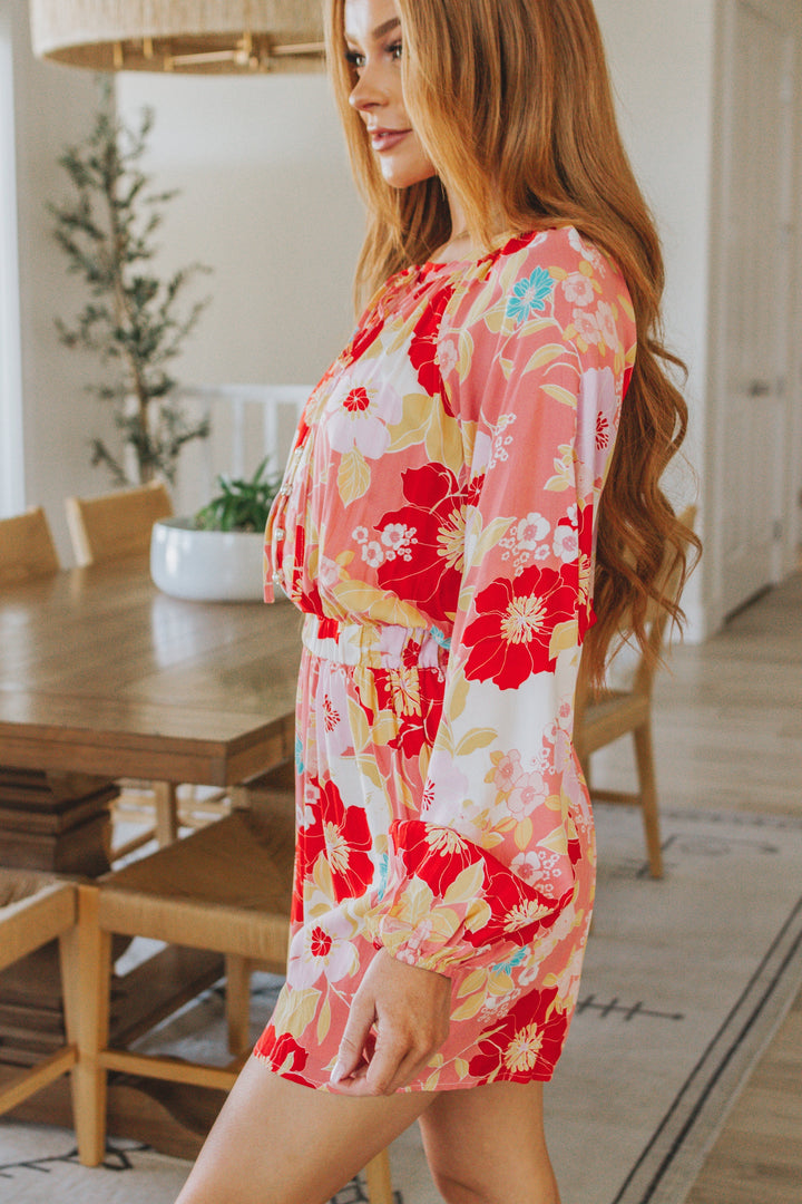 Womens - Rare Beauty Floral Romper