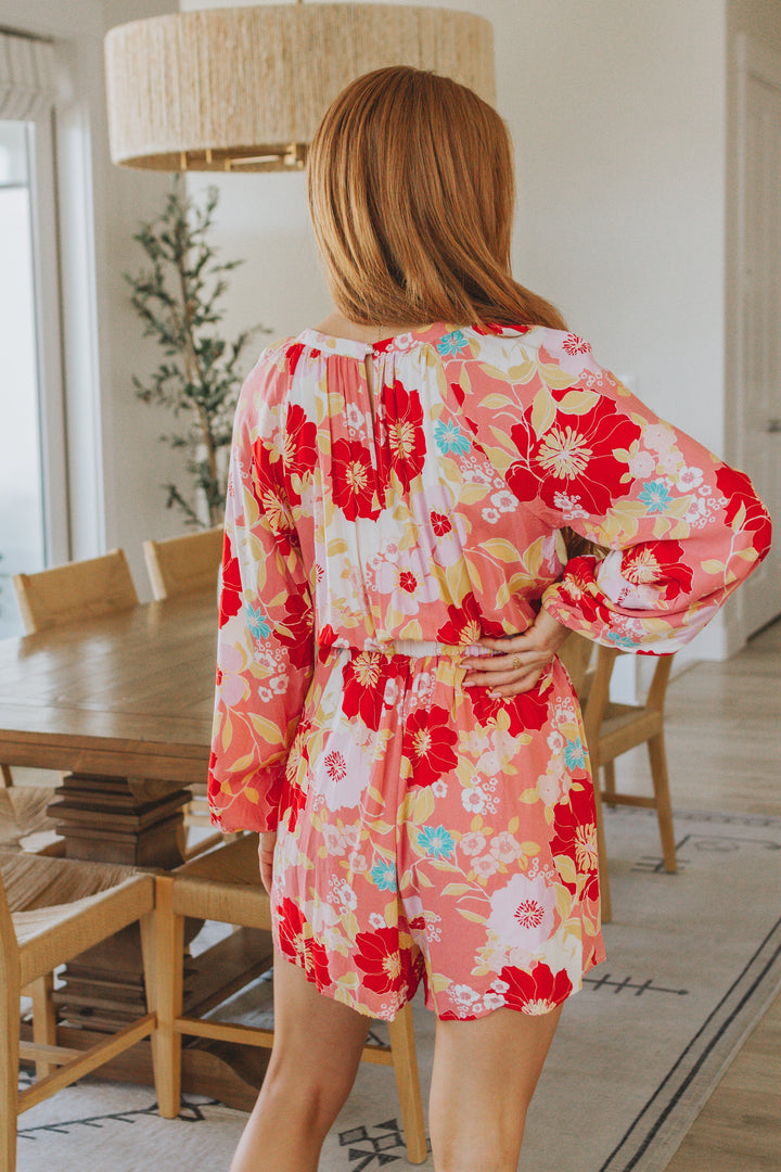 Womens - Rare Beauty Floral Romper